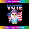 Vote Next US President Proud American Eagle US Flag Long Sleeve - Luxe Sublimation PNG Download - Elevate Your Style with Intricate Details