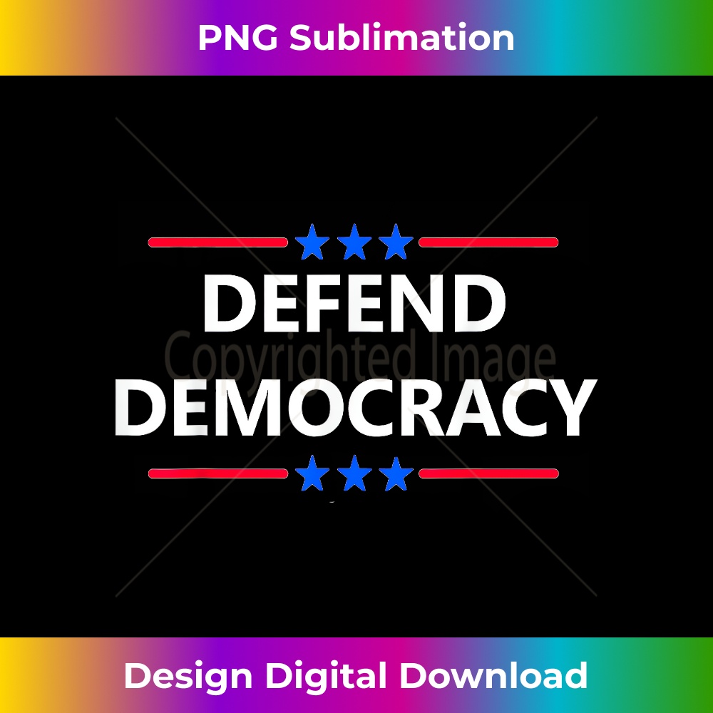 Defend Save Democracy Election Constitution We The People - Bespoke Sublimation Digital File - Customize with Flair