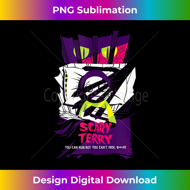 Rick and Morty Scary Terry Gallery 1988 Tank Top - Urban Sublimation PNG Design - Striking & Memorable Impressions