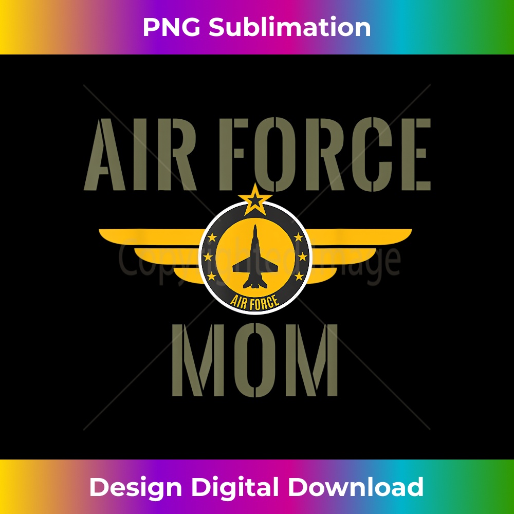 Air Force Mom United States US Air Force Shirt Mother's Day - Chic Sublimation Digital Download - Channel Your Creative Rebel