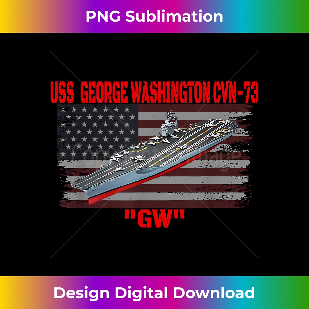 Veterans Day Aircraft Carrier USS George Washington CVN-73 - Timeless PNG Sublimation Download - Crafted for Sublimation Excellence