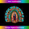 Madre Our Lady Virgen de Guadalupe Abuela Mexican Rainbow - Bespoke Sublimation Digital File - Striking & Memorable Impressions