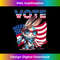 Vote Next President Of The US Proud American Rabbit US Flag Long Sleeve - Crafted Sublimation Digital Download - Channel Your Creative Rebel