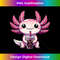 Anime Axolotl Bobalotl Kawaii Bubble Tea Lover Tank Top - Deluxe PNG Sublimation Download - Rapidly Innovate Your Artistic Vision