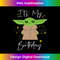 Star Wars The Mandalorian The Child Itu2019s My Birthday Long Sleeve - Futuristic PNG Sublimation File - Challenge Creative Boundaries