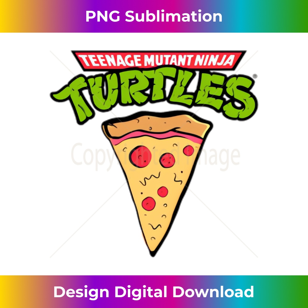Teenage Mutant Ninja Turtles Pizza Retro Classic Pocket Logo Long Sleeve - Chic Sublimation Digital Download - Tailor-Made for Sublimation Craftsmanship