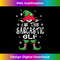 Sarcastic Elf Funny Christmas Humor Novelty Gift Im The Elf - Urban Sublimation PNG Design - Spark Your Artistic Genius