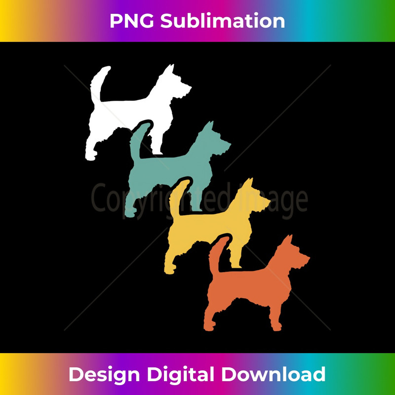 Portuguese Podengo Retro Vintage Long Sleeve - Vibrant Sublimation Digital Download - Tailor-Made for Sublimation Craftsmanship