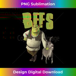 shrek 2 and donkey bffs long sleeve - luxe sublimation png download - pioneer new aesthetic frontiers
