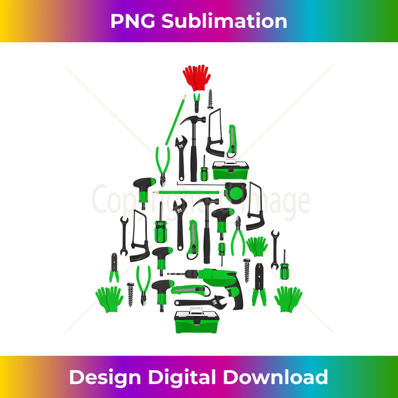 Carpentry Tools Woodworker Carpenter Matching Ugly Christmas - Luxe Sublimation PNG Download - Challenge Creative Boundaries