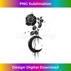 rose black flower roses tank top - urban sublimation png design - infuse everyday with a celebratory spirit