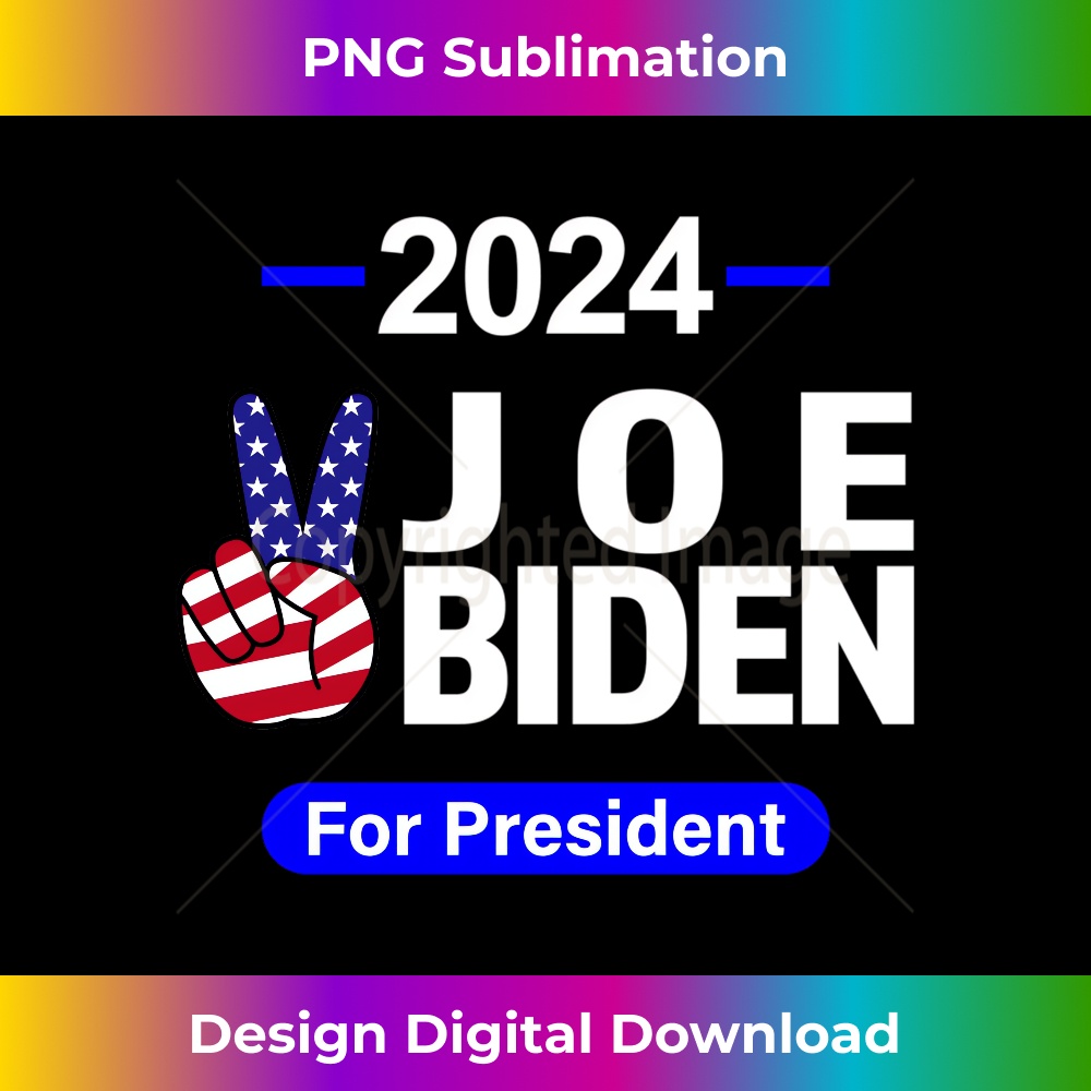 Victory Biden (1) - Joe Biden for 2024 President (Harris) Long Sleeve - Sophisticated PNG Sublimation File - Striking & Memorable Impressions