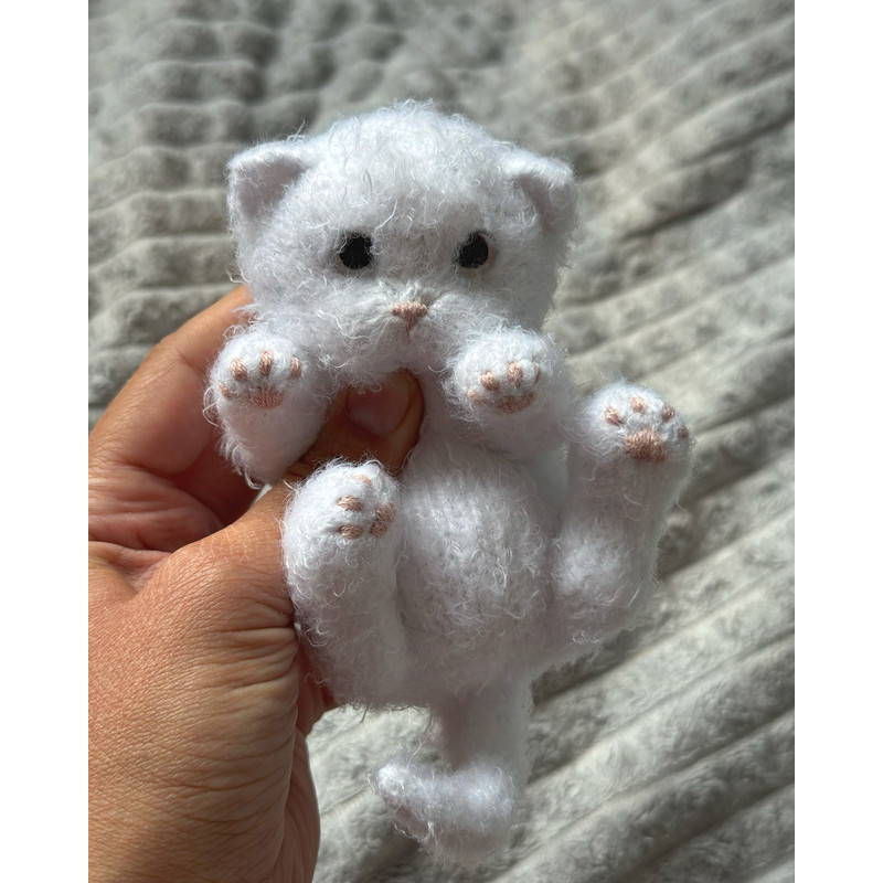 Pattern Kitten With Eyes pdf In Russian 2