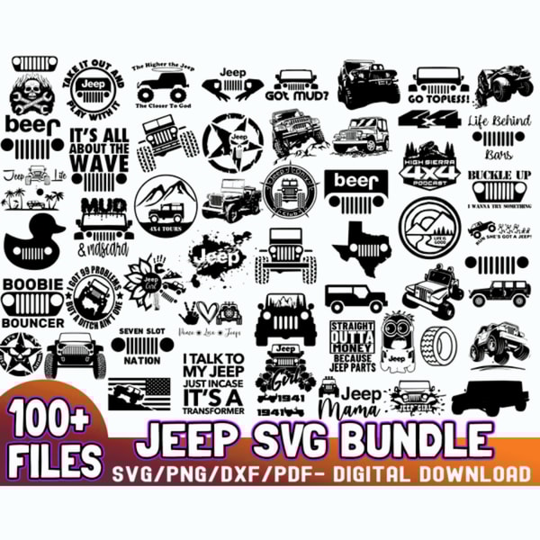Jeep Bundle Svg, Jeep Svg, Jeep Png, Jeep Vector, Jeep Cricu | Inspire ...