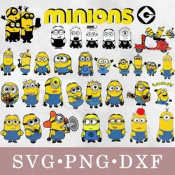 minions png bundle, minions svg, minion cricut, minions logo, minion symbol,minions clipart,transparent minion