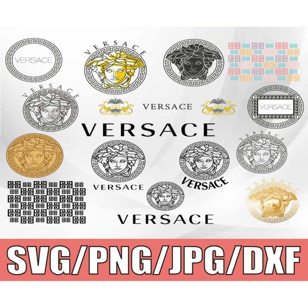 Versace Svg, Versace Logo Svg, Versace Clipart, Versace Bund - Inspire ...