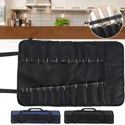 multifunctional portable reel chef knife storage bag