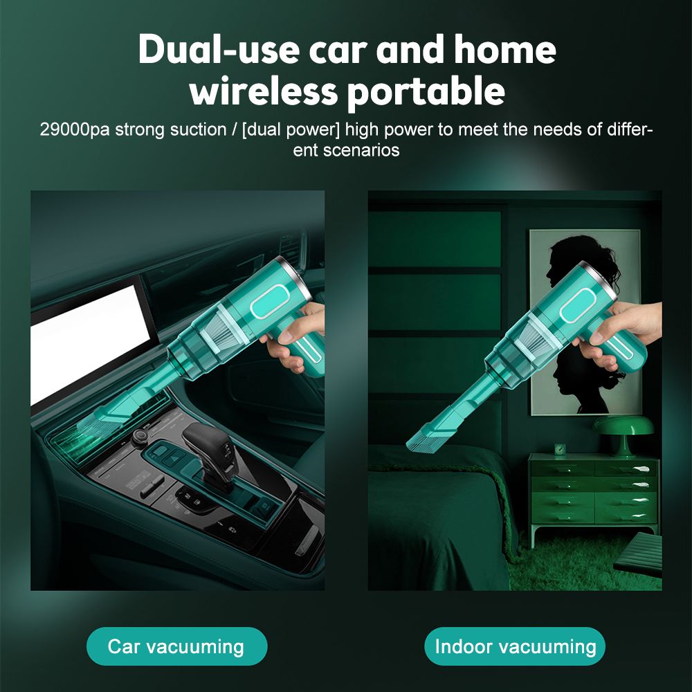 Home Handheld Portable Car Vacuum Cleaner Portable Cordless Car Vacuum Cleaner 3
