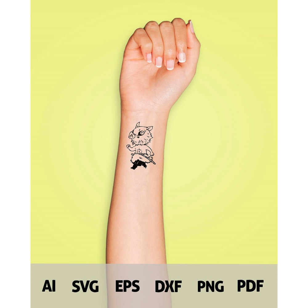 Demon Slayer Chibi Vector SVG Demon Slayer SVG Chibi Kimetsu No Yaiba Logo Vector Tanjiro PNG SVG C 7