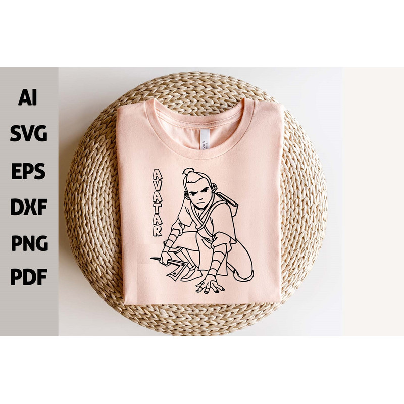 115 Avatar The Last Airbender Vector SVG Avatar SVG Chibi Anime Vector Aang PNG SVG Comic SVG Bundl 3