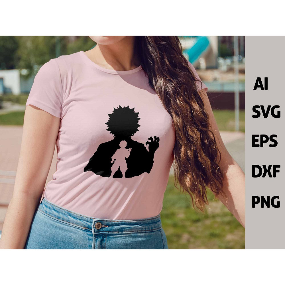 Demon Slayer Vector Silhouette SVG Demon Slayer SVG Chibi Kimetsu No Yaiba Vector Tanjiro Svg Chibi 3