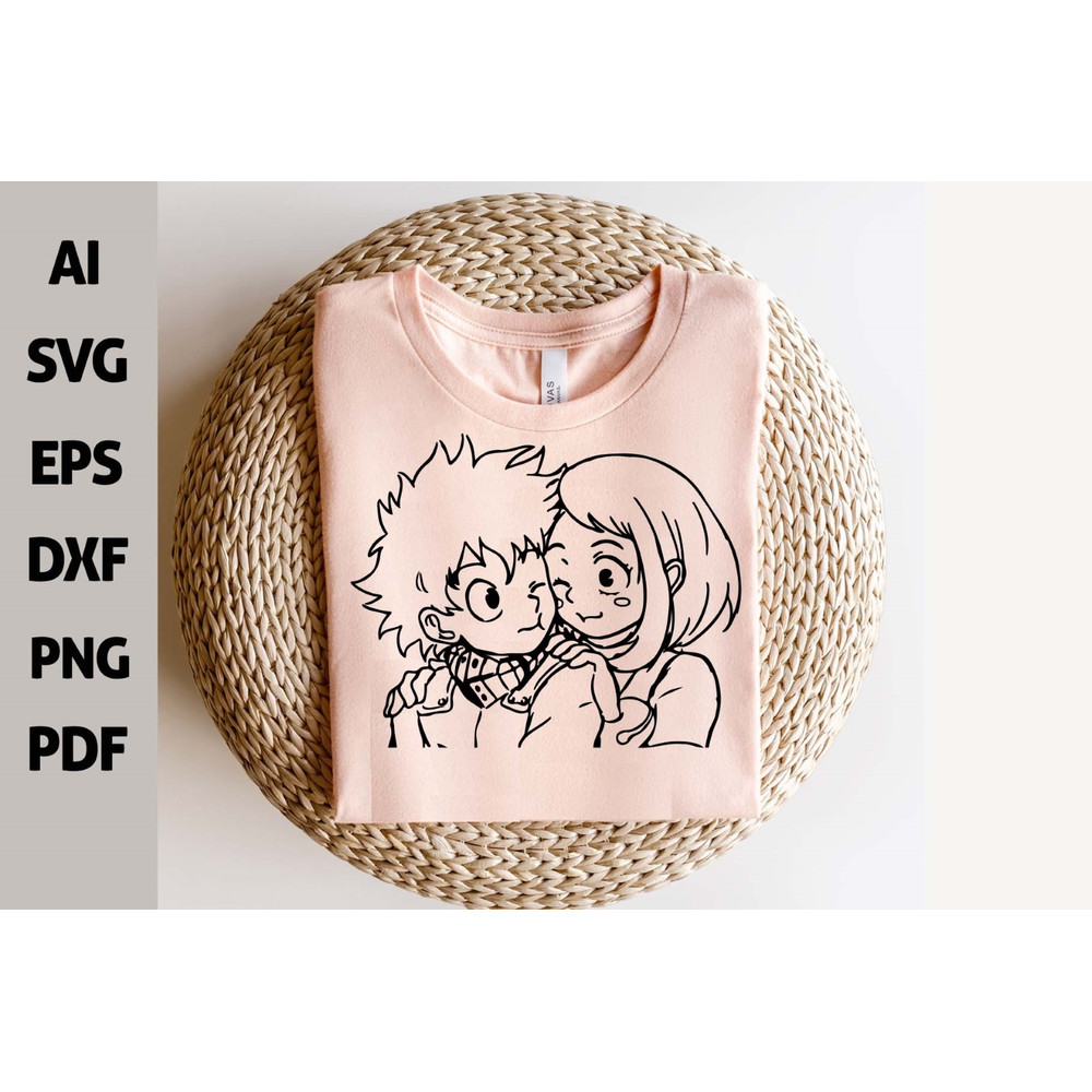 110 My Hero Academia Vector My Hero Academia MHA Anime Svg Bundle Deku Svg Izuku Midoriya Boku No H 2