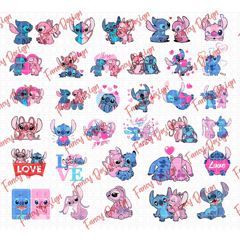 100 Anime Lilo  Stitch SVG Bundle Anime Lilo Character SVG Chibi Anime Disney Vector Disneys Lilo   2