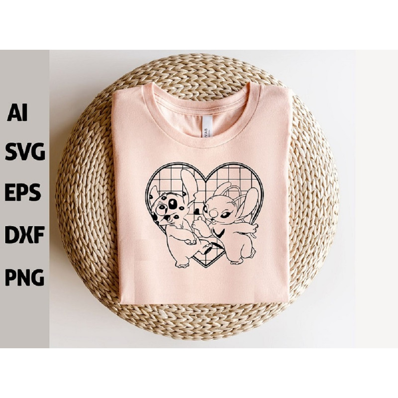 100 Lilo  Stitch SVG Bundle Disney Vector Anime Lilo Character SVG Chibi Anime SVG Disneys Lilo  St 10