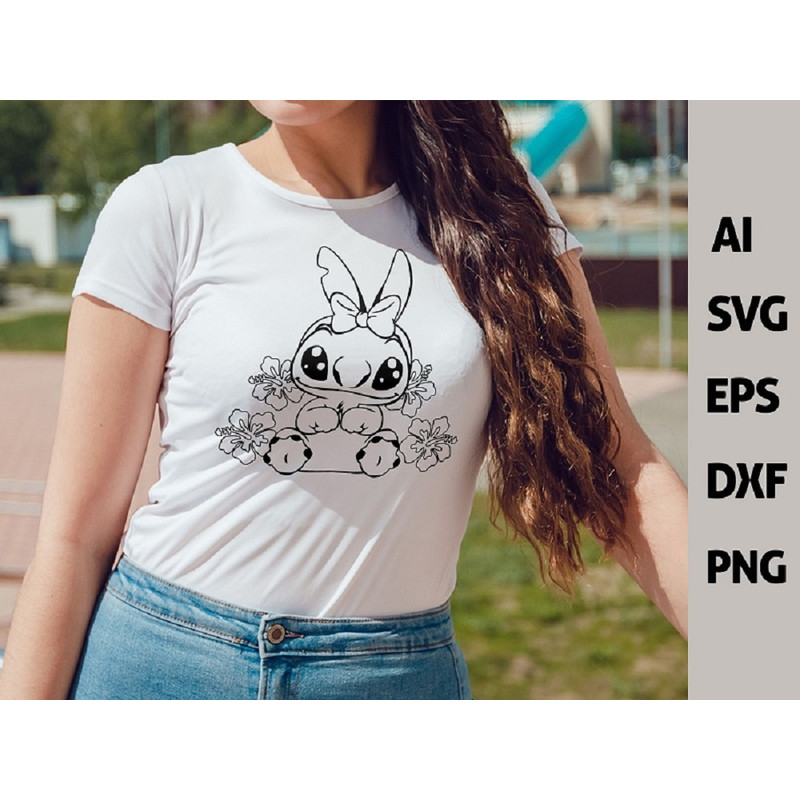 100 Lilo  Stitch SVG Bundle Disney Vector Anime Lilo Character SVG Chibi Anime SVG Disneys Lilo  St 5