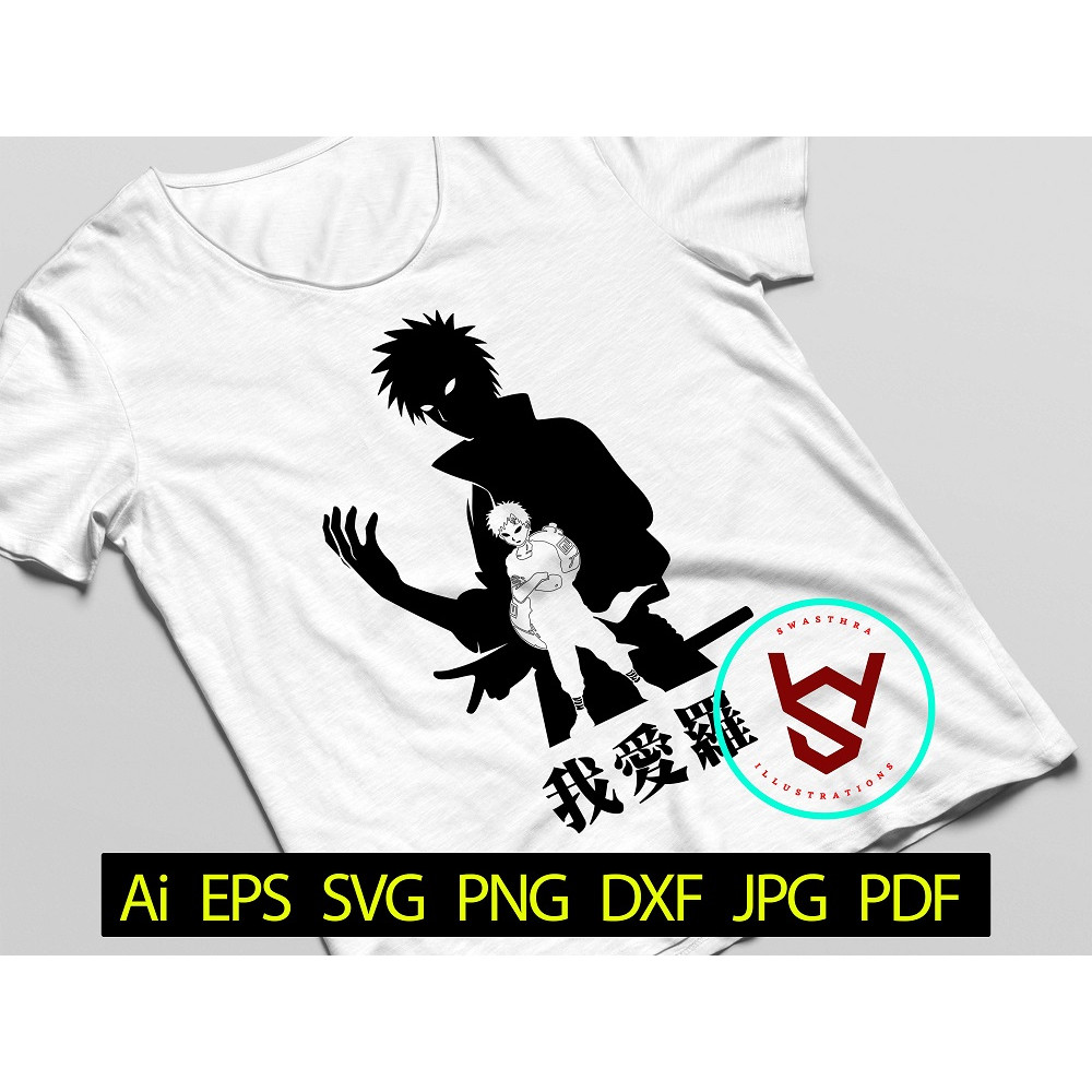 Naruto Vector SVG Naruto Uzumaki SVG Naruto Silhouette Kakashi Hatake SVG Anime Manga SVG Boruto Ve 1