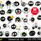 90 Soot Sprites SVG Black Soots Soot Sprites Vector Susuwatari SVG  Sprited Away Vector My Neighbor 0