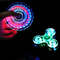 Crystal Luminous LED Light Fidget Spinner Hand Top Spinners Glow In Dark Stress Relief Toys Gyrosco 2