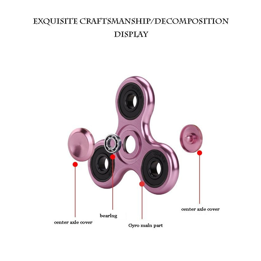 Alloy Metal Fidget Spinner Hand Top Spinners Glow In Dark Stress Relief Toys Gyroscope For Adults K 2