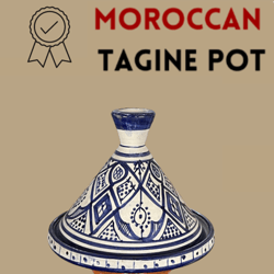 Small Traditional MOROCCAN TAGINE Pot for decoration - FREE SHIPPING