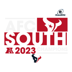 Houston Texans Afc South Champions SVG