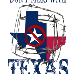 Texas Flag Dont Mess With Texas PNG