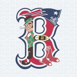 retro boston sports team logo svg