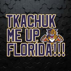 retro tkachuk me up florida svg
