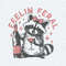 Feelin Feral Funny Raccoon And Wine SVG.jpg
