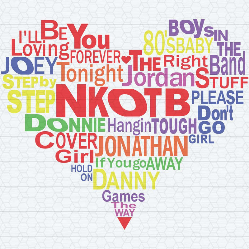 NKOTB Heart Mixtape Tour Blockhead SVG.jpg