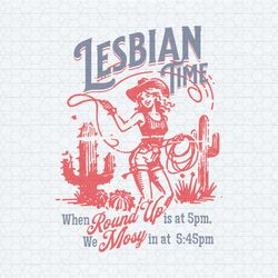 lesbian time cowgirl lgbtq svg