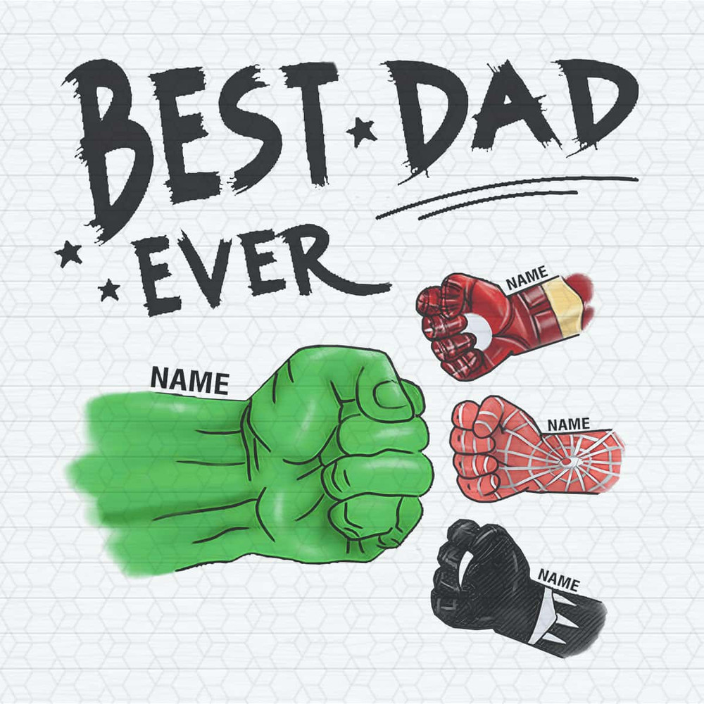 Personalized Best Dad Ever Avengers Daddy PNG.jpg