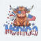 Retro Merica 4th Of July Highland Cow PNG.jpg