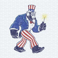 uncle samsquatch happy 4th of july svg