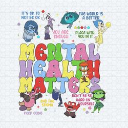 mental health matter cartoon emotions png