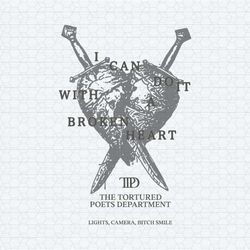 i can do it with a broken heart ttpd album svg