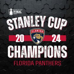 2024 stanley cup champions florida panthers svg
