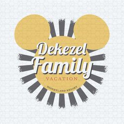 disneyland mickey mouse sunburst family vacation svg