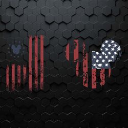 mickey mouse usa flag disney independence day svg