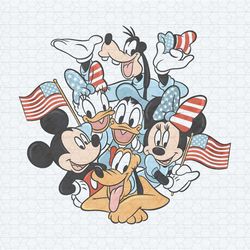 disney mickey and friends 4th of july png